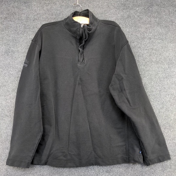 Callaway Golf Mens FedEx ICBOD 1/4 Zip Jacket Black Size L Embroidered Logo - Picture 2 of 16